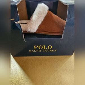 Ladies Ralph Lauren Polo Slippers